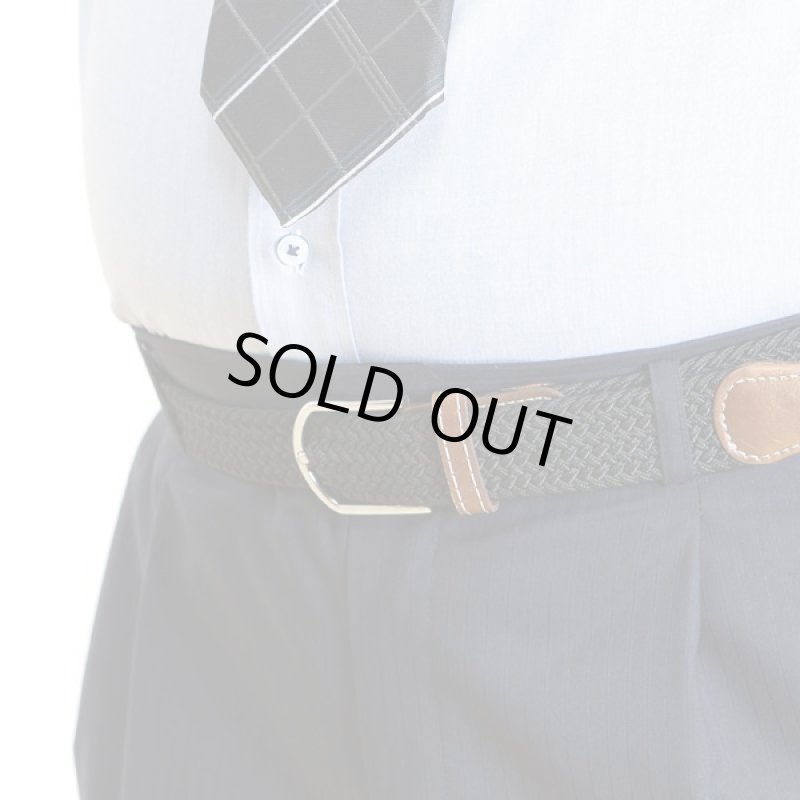 画像3: メタボ対応ストレッチベルト4本セット（メッシュベルト,メンズ,伸びる,伸縮自在,ウエスト130cmまで,ビッグサイズ対応） (3)