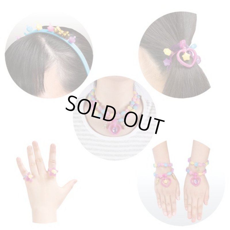 画像2: スナッピーきらめきおしゃれDX(女の子,おもちゃ,クリスマス,ギフト,プレゼント,ビーズのようでビーズじゃない,アクセサリーキット) (2)