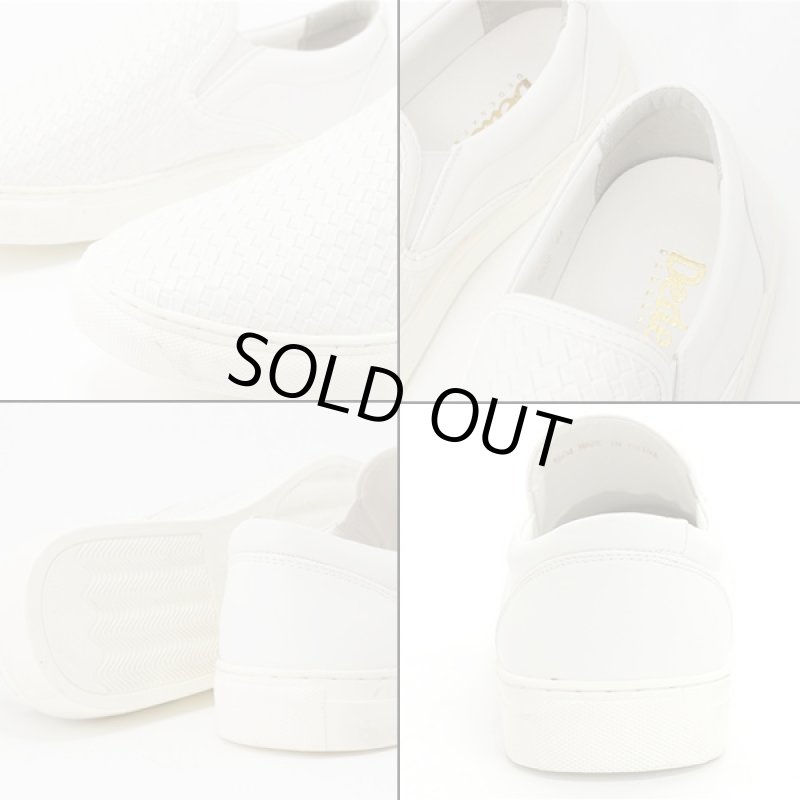 画像5: Dedesイントレチャートスリッポンスニーカー「No.5202」(デデス,メンズ,ローカット,スリッポン,カジュアル,モノトーン) (5)