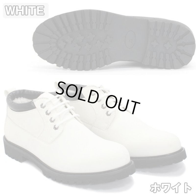 画像5: DEDESタンクソールショートブーツ(,Ddedes,デデス,ミドルカットブーツ,シンセティックレザー,ヌバック,ブラック,ホワイト,キャメル) (5)