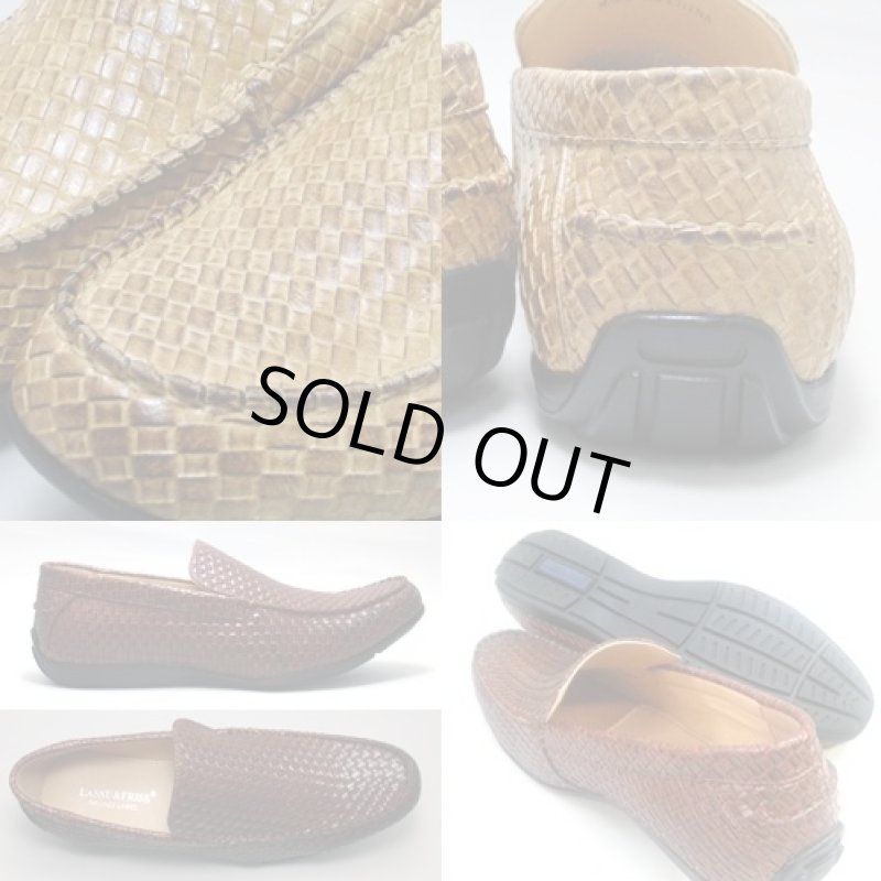 画像3: 【LASSU&FRISS】ラス&フリス-イントレチャートドライビングシューズ[NO.920]【ホワイト】 (3)