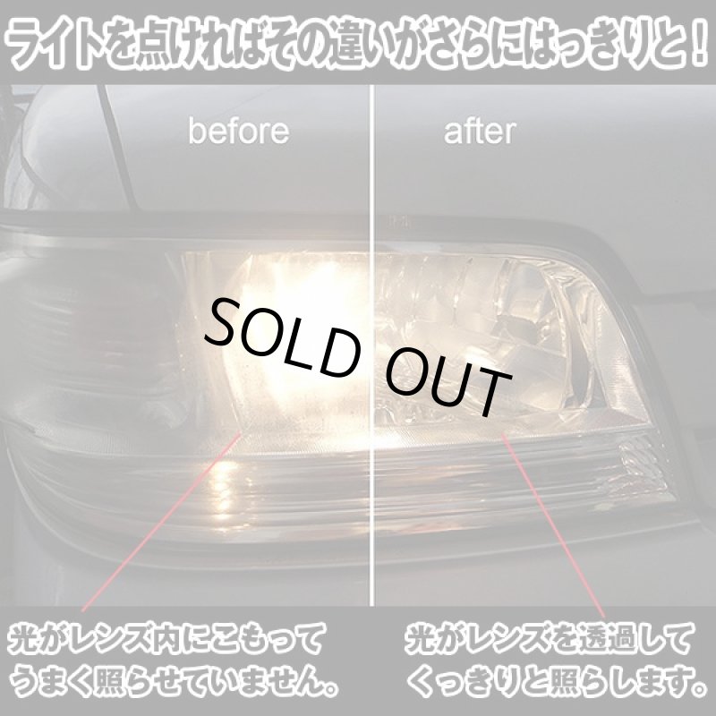 画像4: ブルーマジックヘッドライトレンズクリーナーセット(BLUEMAGIC,車,二輪車,曇り取り,撥水加工,コーティング) (4)