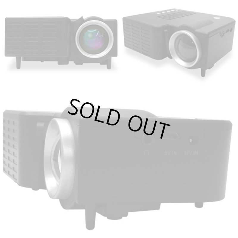 画像3: 送料無料最大100インチ投影!家庭用LEDプロジェクター&スクリーンセット (家庭用ホームプロジェクター,大画面,シアター,映画館) (3)