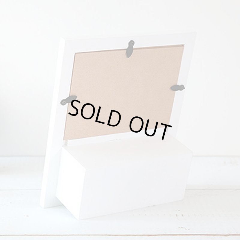 画像2: おたふくわたジュエリーピロー大x1ピース(フォトフレーム付き) (アクセサリー収納,ブレスレット,リング,手作り) (2)