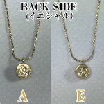 画像4: リバーシブルイニシャルプチネックレス(プレゼントネックレス,スワロフスキーネックレス,クリスマス,贈り物ギフトBOX,レディース) (4)