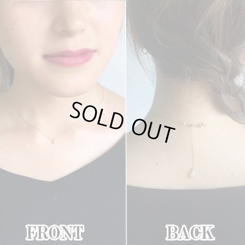 画像2: バックエレガンスネックレス(レディースネックレス,,ギフトにおすすめアクセサリー,スライドスルーネックレス,) (2)