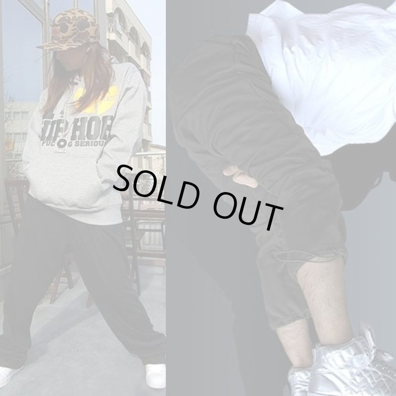 画像2: スウェット・フィールドパンツ「エースフラッグ」【ブラック】 (2)