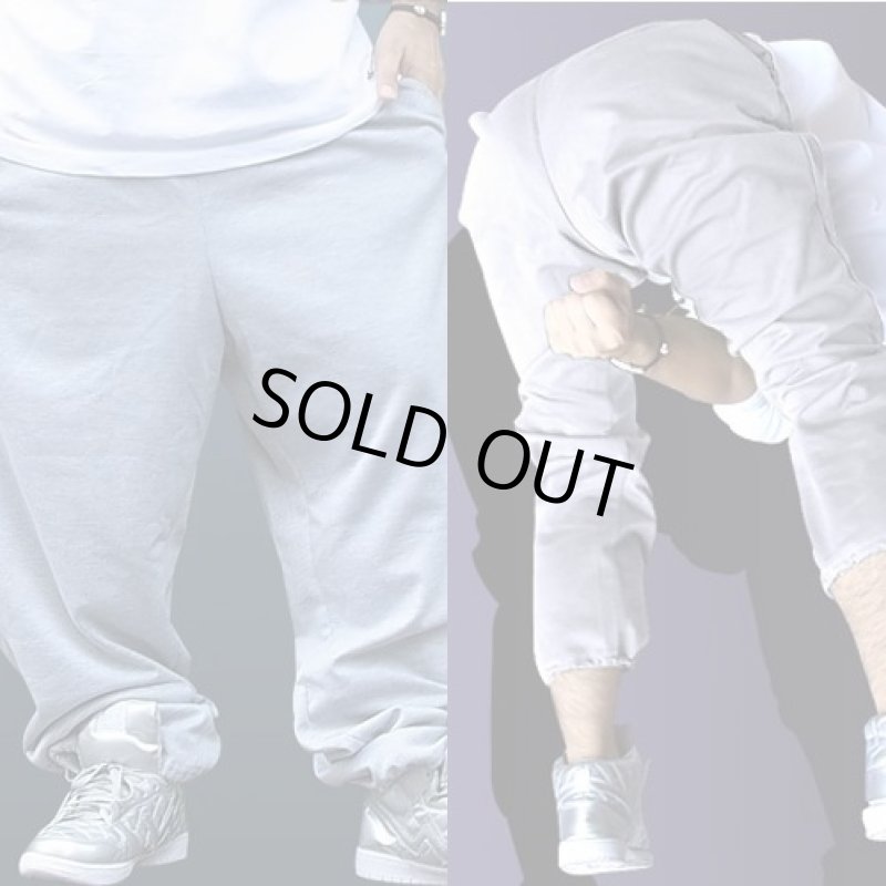 画像2: スウェット・フィールドパンツ「エースフラッグ」【ライトグレー】 (2)