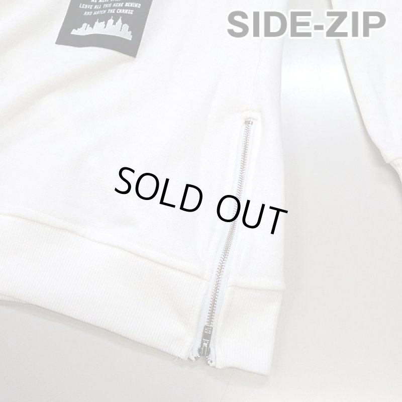 画像4: パッチプリントクルー(メンズ,クルーネックトレーナー,長袖,パッチプリント,RINGS,モノトーン) (4)