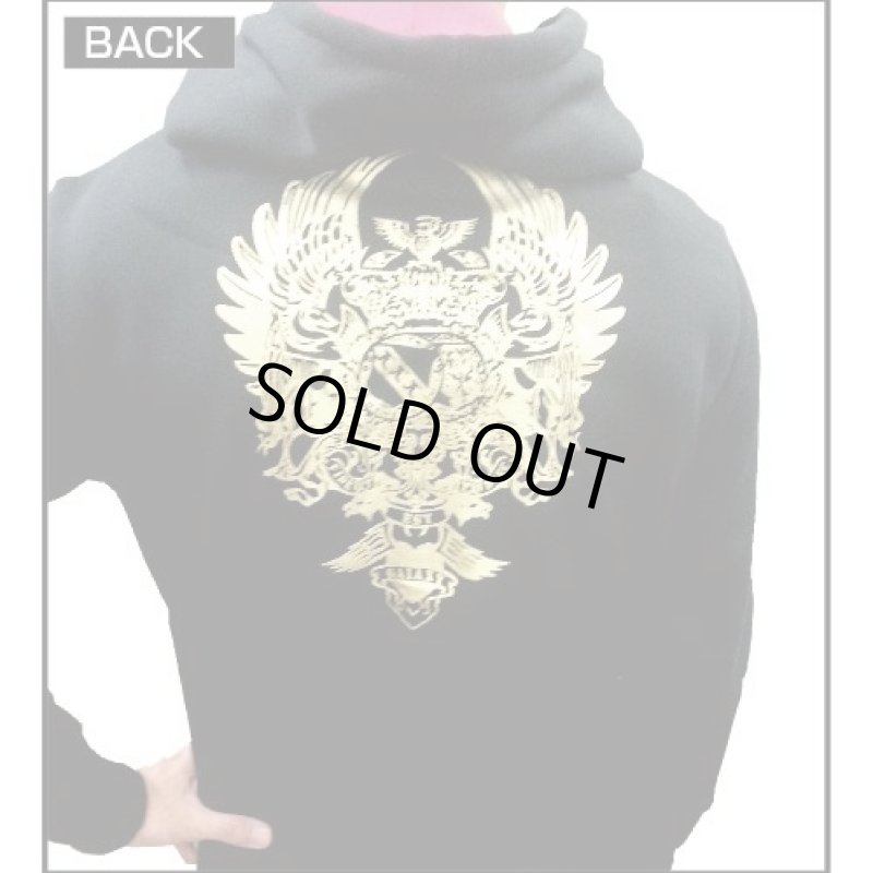 画像3: キングダム-トライバル・プルオーバーパーカー【ブラック】 (3)