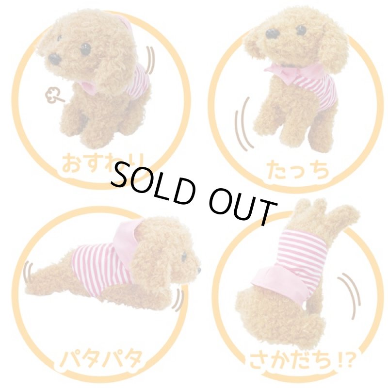 画像3: よびかけアクション愛犬モカちゃん (犬,ワンちゃん,リアルペット,動くぬいぐるみ,呼びかけ,可愛い,鳴き声,センサー) (3)