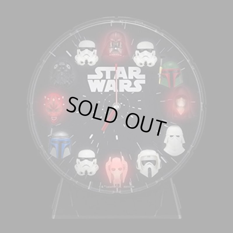 画像2: （送料無料）STAR WARS 12フィギュアサウンドアラームクロック（スターウォーズ/目覚まし時計/光/楽曲/効果音） (2)