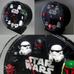 画像3: （送料無料）STAR WARS 12フィギュアサウンドアラームクロック（スターウォーズ/目覚まし時計/光/楽曲/効果音） (3)