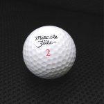 画像2: 曲がりにくいゴルフボール「ミラクルフライト」12球入り(Miracle Flite+,曲がりにくいゴルフボール,ゴルフスコアアップ,コントロールボール) (2)
