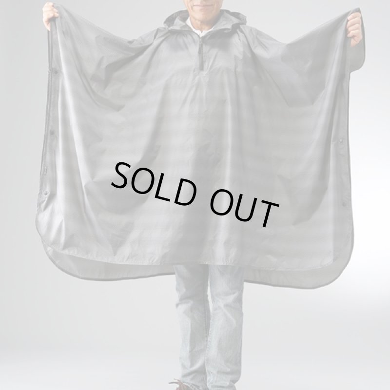 画像2: TULTEXメンズレインポンチョ(レインコート, 紳士用, タルテックス,雨の日自転車通学,アウトドア,野外フェス,自転車通勤,雨具） (2)