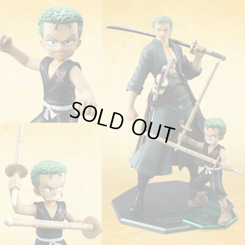 画像3: P.O.P ワンピースフィギュア【CB-R2ゾロ】(CBシリーズ　幼少期　ポートレートオブパイレーツ　Portrait Of Pirates） (3)