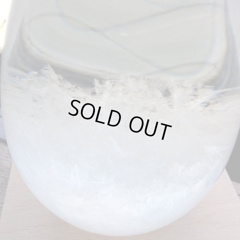 画像2: お天気ドロップ(お天気予報,インテリア,テンポドロップ,Tempo Drop,ストームグラス,気象予報機器,化学もの,結晶,ガラス,卓上ガラス,晴れの日,雨の日) (2)