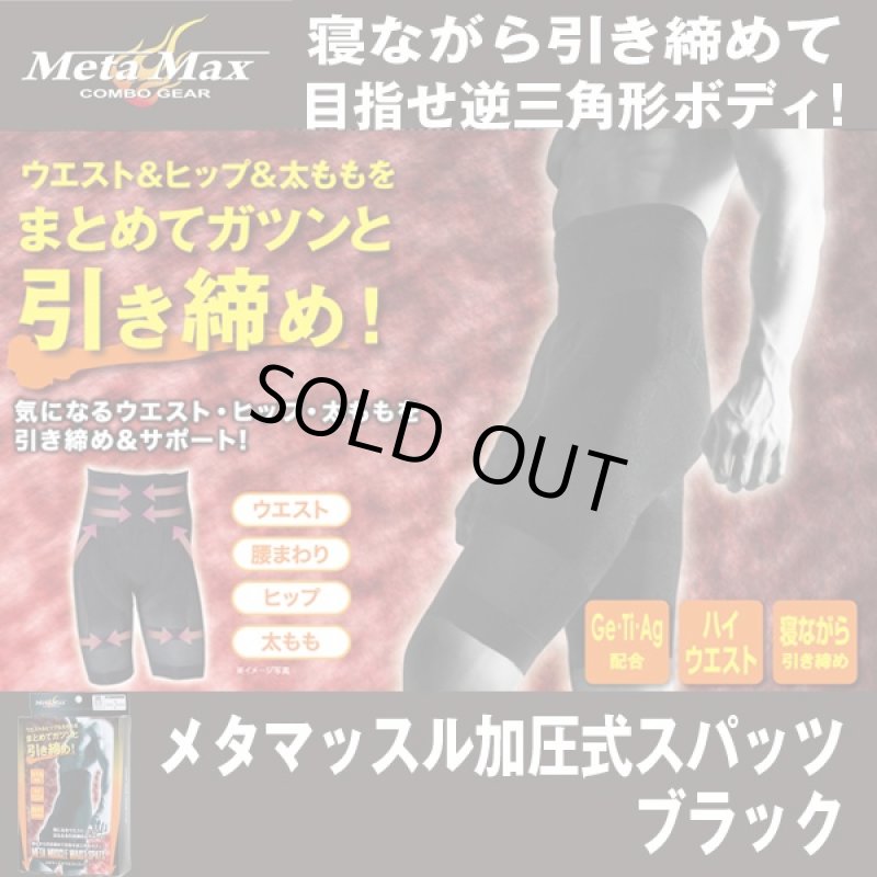 画像1: メタマッスル360°加圧式スパッツ3点でお得セット (1)