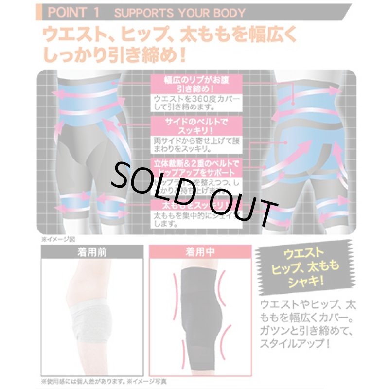 画像3: メタマッスル360°加圧式スパッツ(下半身引締め,男性用スパッツ,寝ながら引締め,逆三角形ボディ,ゲルマニウム,チタン,銀) (3)