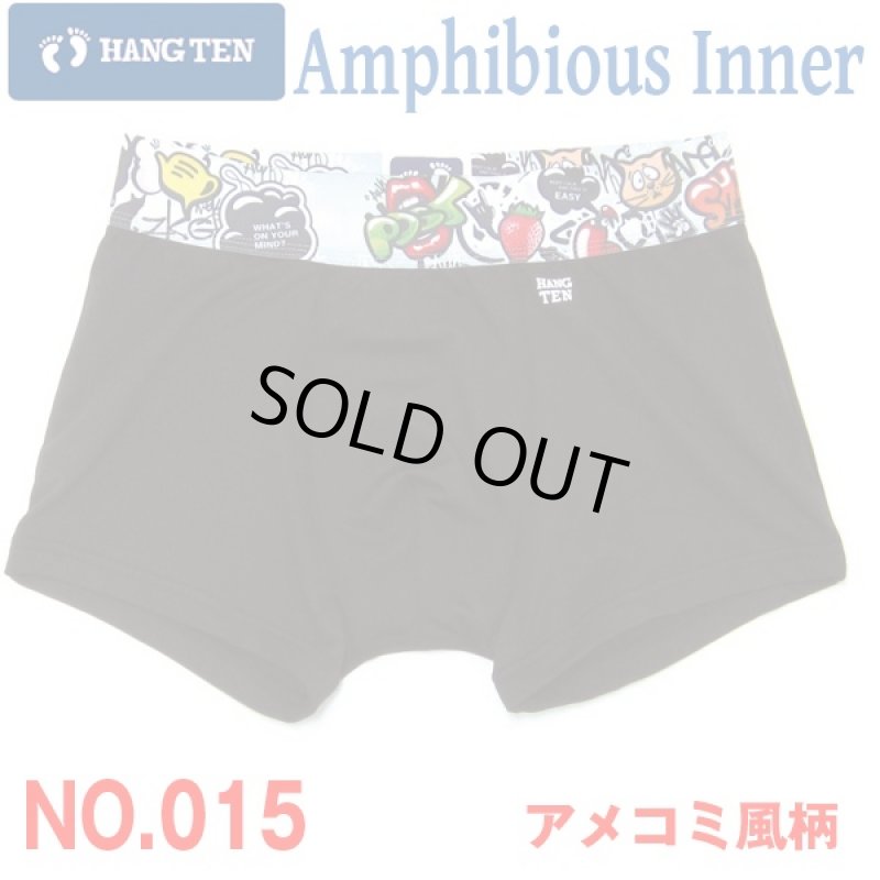 画像5: HANG TEN水陸両用水着インナー(ハンテン,ハングテン,水着アンダーウエア,下着,メンズ下着,メンズパンツ,ボクサーブリーフ,海) (5)