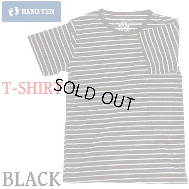 画像3: HANG TENパイルシリーズ/Tシャツ(ハンテン,メンズボーダートップス,パイル地Tシャツ,パジャマ,ルームウェア) (3)