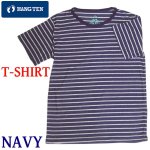 画像4: HANG TENパイルシリーズ/Tシャツ(ハンテン,メンズボーダートップス,パイル地Tシャツ,パジャマ,ルームウェア) (4)