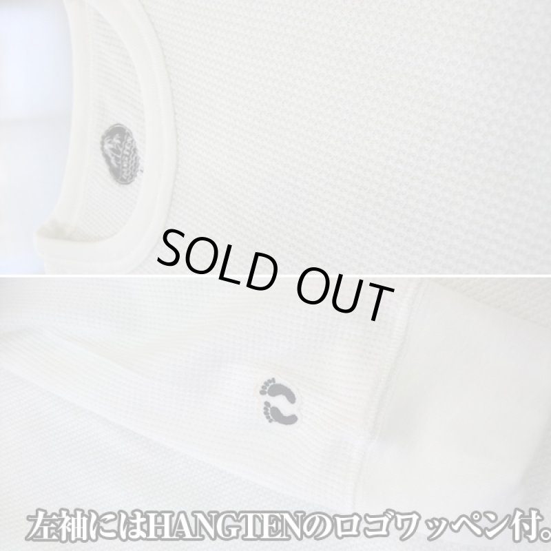 画像3: HANGTENクラフトパック・ロングスリーブTシャツ「ワッフル」(ハンテン,メンズ,長袖,インナーウェア,男性下着,アンダーウェア) (3)