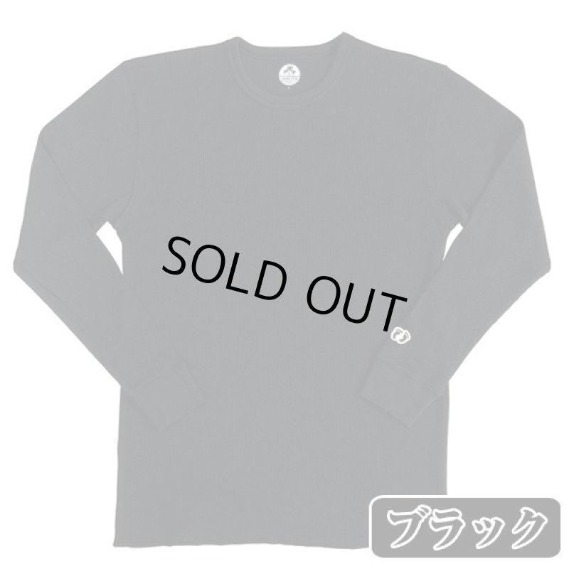 画像4: HANGTENクラフトパック・ロングスリーブTシャツ「ワッフル」(ハンテン,メンズ,長袖,インナーウェア,男性下着,アンダーウェア) (4)