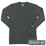 画像5: HANGTENクラフトパック・ロングスリーブTシャツ「ワッフル」(ハンテン,メンズ,長袖,インナーウェア,男性下着,アンダーウェア) (5)