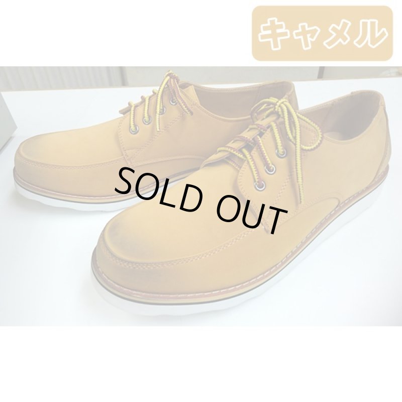 画像4: 送料無料ベロア風PUオックスフォードメンズシューズ・キングサイズ2足セット(靴,カジュアルシューズ,大きいサイズ) (4)