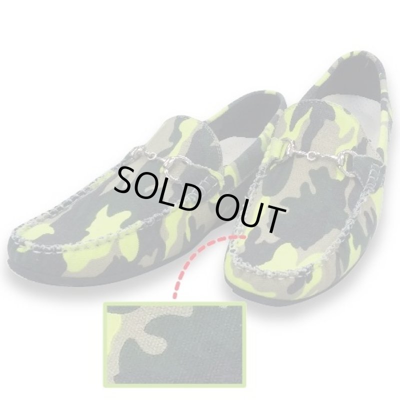 画像2: ネオンカモフラホースビットモカシン (2)
