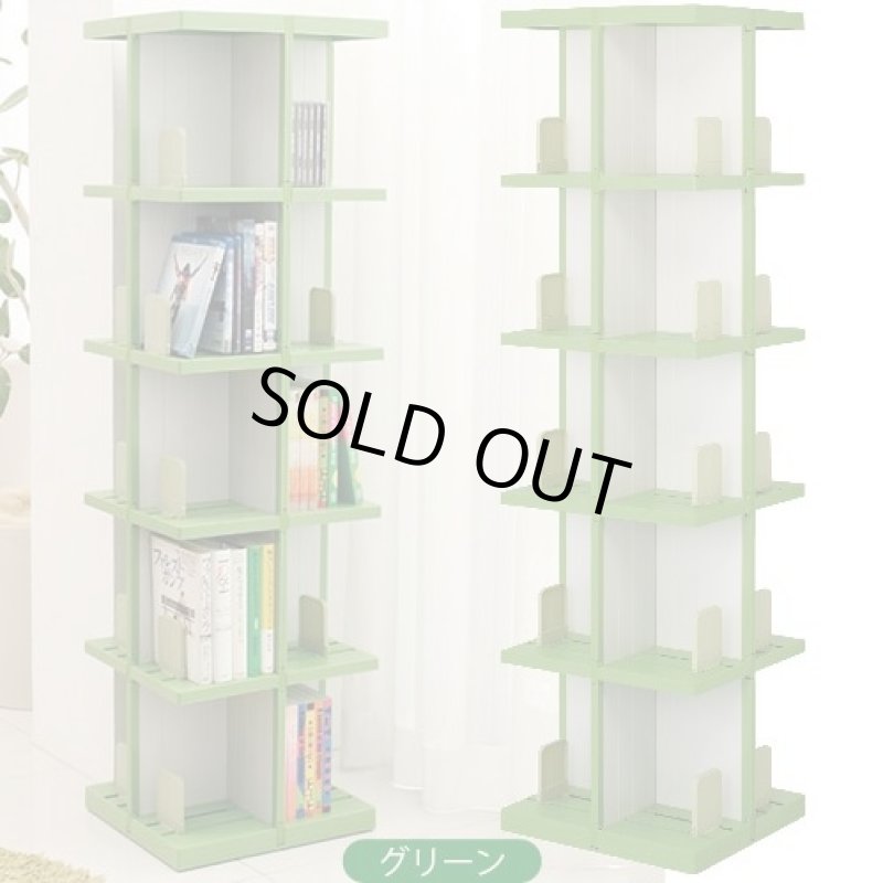 画像2: 5段回転式タワーラック (2)