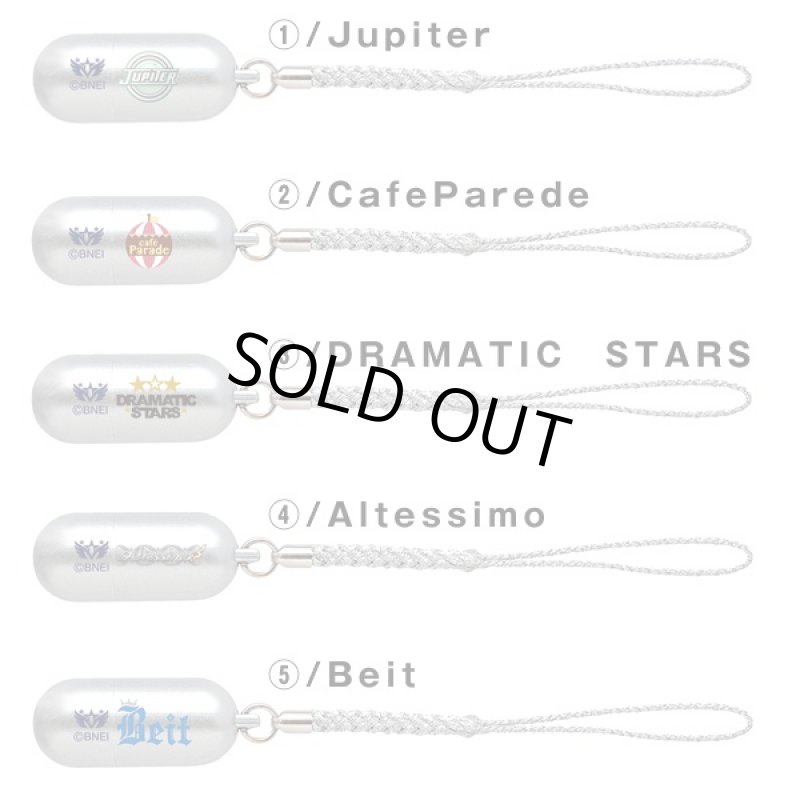 画像3: アイドルマスターSideMミニG携帯ミニはんこ (バンダイナムコカードゲーム,オーダー印鑑,ストラップ付,ネーム印,ハンコ,9mm丸浸透) (3)