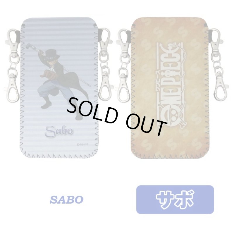 画像4: ワンピースソフトポーチ (アニメワンピース20周年記念ウレタンポーチ,フック付,スマホケース,iPhone7収納,携帯ポーチ) (4)