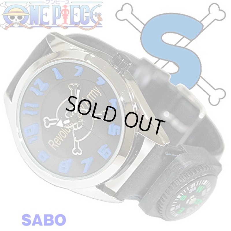 画像5: ワンピース「ログポース」3Dインデックスウォッチ（ワンピースオフィシャルグッズ,メンズ,腕時計,レザーベルト,方位計付き) (5)