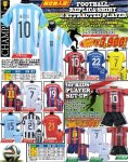 画像4: レプリカサッカープレイヤーシャツ「レギュラーサイズ」#10メッシ(アルゼンチン代表Ver.)(メンズ/ユニフォーム/ゲームウェア/ネーム/背番号） (4)