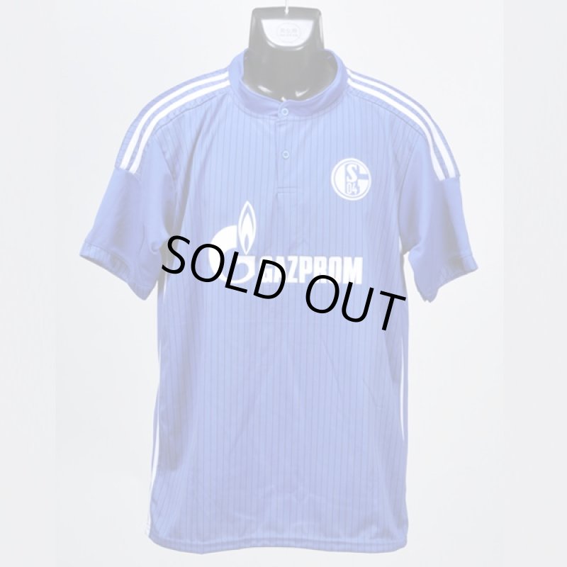 画像2: レプリカサッカープレイヤーシャツ「レギュラーサイズ」#22内田篤人(シャルケVer.)(メンズ/ユニフォーム/ゲームウェア/ネーム/背番号) (2)