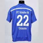 画像3: レプリカサッカープレイヤーシャツ「レギュラーサイズ」#22内田篤人(シャルケVer.)(メンズ/ユニフォーム/ゲームウェア/ネーム/背番号） (3)