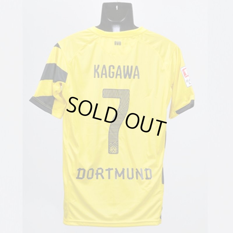 画像3: レプリカサッカープレイヤーシャツ「レギュラーサイズ」#7香川真司(ドルトムントVer.)(メンズ/ユニフォーム/ゲームウェア/ネーム/背番号) (3)