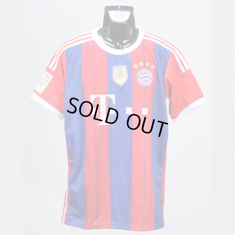 画像2: レプリカサッカープレイヤーシャツ「レギュラーサイズ」#19ゲッツェ(バイエルンミュンヘンVer.)(メンズ/ユニフォーム/ゲームウェア/ネーム/背番号) (2)