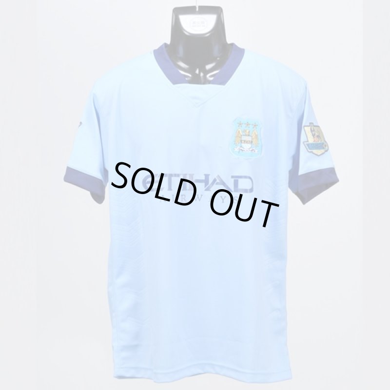 画像2: レプリカサッカープレイヤーシャツ「レギュラーサイズ」#15J.ナバス(マンチェスターC Ver.)(メンズ/ユニフォーム/ゲームウェア/ネーム/背番号) (2)