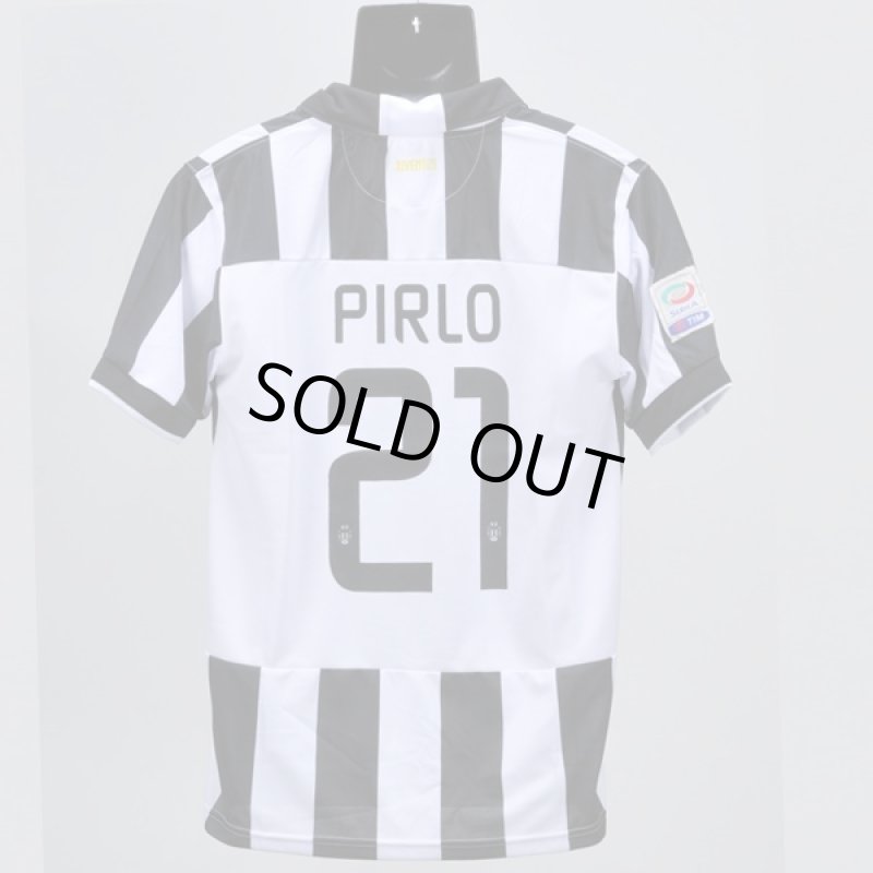 画像3: レプリカサッカープレイヤーシャツ「レギュラーサイズ」#21ピルロ(ユベントスVer.)(メンズ/ユニフォーム/ゲームウェア/ネーム/背番号) (3)