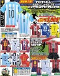 画像4: レプリカサッカープレイヤーセットアップ「キッズサイズ」#10メッシ(バルセロナVer.)(子供サイズ/ユニフォーム/ゲームウェア/ネーム/背番号） (4)