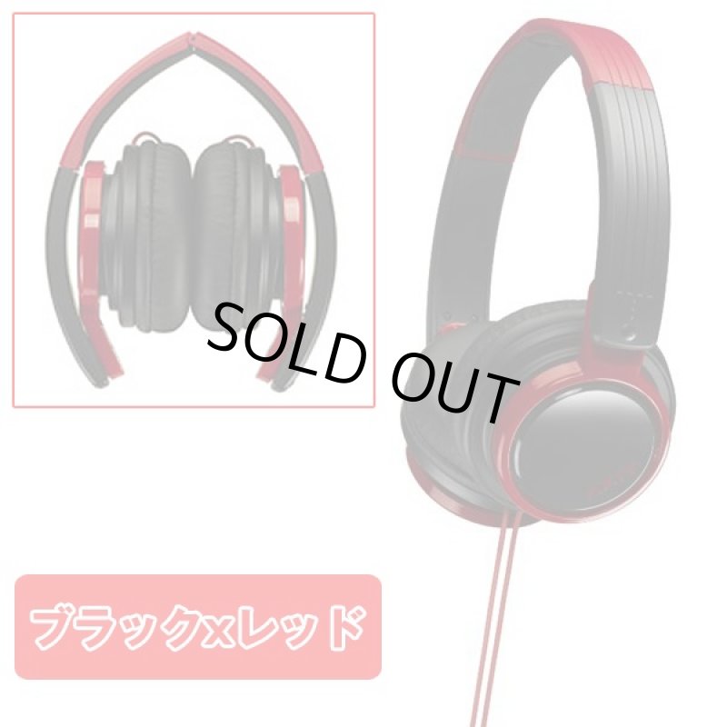 画像3: DJユース&フリップアップSTYLEパワーサウンド・ヘッドホン[HA-S200] (密閉式折りたたみ式,方耳モニター,重低音) (3)