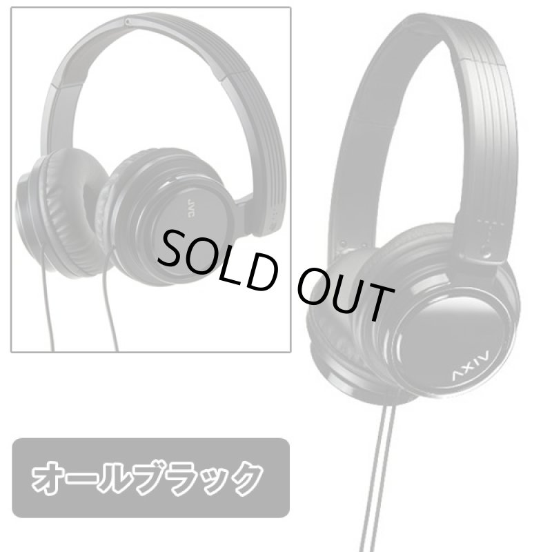 画像4: DJユース&フリップアップSTYLEパワーサウンド・ヘッドホン[HA-S200] (密閉式折りたたみ式,方耳モニター,重低音) (4)