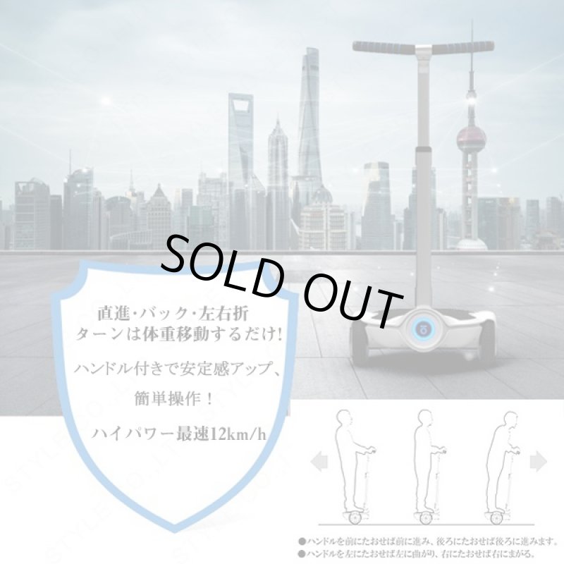 画像2: ハンドルセットビークル ホバーロードウェイ「CHIC-SMART F1」 (ホバーボードハンドル付,チックフェアリーF1) (2)