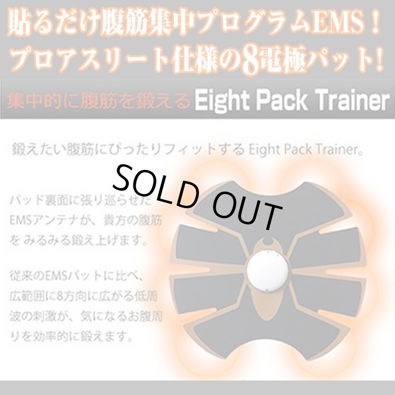 画像2: EMSエイトパック・トレーナー「替えパット2枚」バリューパッケージ(8パック,強さ15段階,貼るだけ,男女兼用,筋トレ) (2)