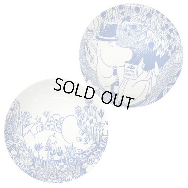 画像4: ムーミンパスタプレートセット(ムーミンオフィシャル,ボタニカルシリーズ,ムーミンの食器,北欧キャラクタームーミングッズ,パスタ皿) (4)