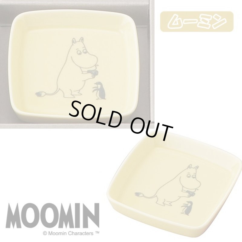 画像2: ムーミンミニプレートセット(小皿5枚セット,大人のムーミングッズ,キャラクター食器,ギフト,ギフト,贈り物,陶器製) (2)
