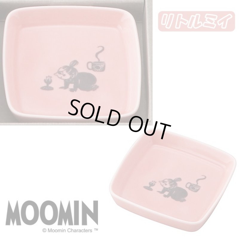 画像4: ムーミンミニプレートセット(小皿5枚セット,大人のムーミングッズ,キャラクター食器,ギフト,ギフト,贈り物,陶器製) (4)